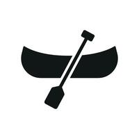 Canoe icon design templates simple and modern vector