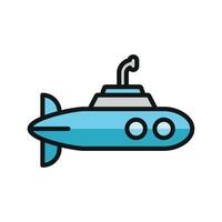 Submarine icon design templates simple and modern vector