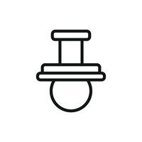 Chandeliers icon design templates simple and modern vector