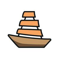 Sail boat icon design templates simple and modern vector