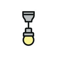 Ceiling lights icon design templates simple and modern vector