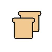 Bread icon design templates simple and modern vector