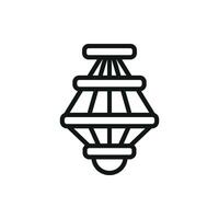 Chandeliers icon design templates simple and modern vector