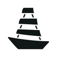 Sail boat icon design templates simple and modern vector