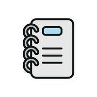 Binder icon design templates simple and modern vector
