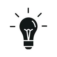 Light bulb icon design templates simple and modern vector