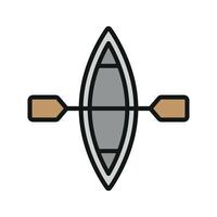 Canoe icon design templates simple and modern vector