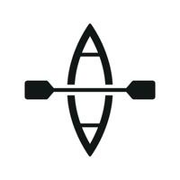 Canoe icon design templates simple and modern vector