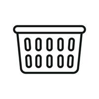 Laundry basket icon design templates simple and modern vector
