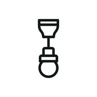 Ceiling lights icon design templates simple and modern vector