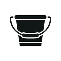 Bucket icon design templates simple and modern vector