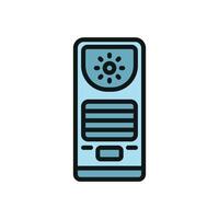 Air conditioner icon design templates simple and modern vector