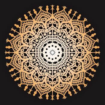 Mandala Pattern Design vector