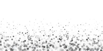 Abstract Hexagonal Noise Pattern Background. Geometric retro tech halftone overlay texture vector