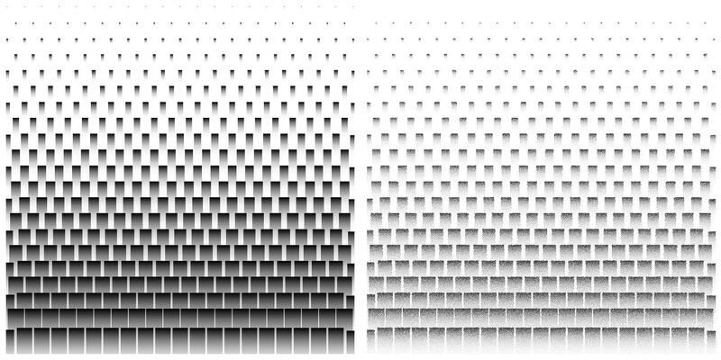 Abstract Halftone stipple Gradient Square Patterns. Modern texture for poster or jersey background