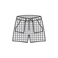 shorts icon design vector