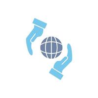 responsibility concept line icon. Simple element illustration. responsibility concept outline symbol design. vector