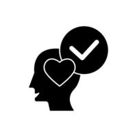 belief concept line icon. Simple element illustration. belief concept outline symbol design. vector