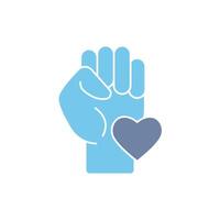 sincerity concept line icon. Simple element illustration. sincerity concept outline symbol design. vector