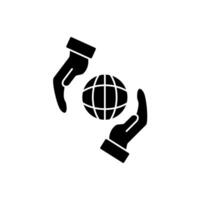responsibility concept line icon. Simple element illustration. responsibility concept outline symbol design. vector