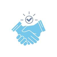 commitment concept line icon. Simple element illustration. commitment concept outline symbol design. vector