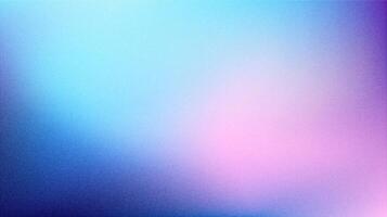 Color grainy gradient background, Blue gradient background with noise texture vector