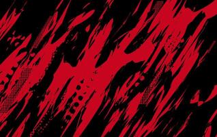 a red and black background with grunge texture vector
