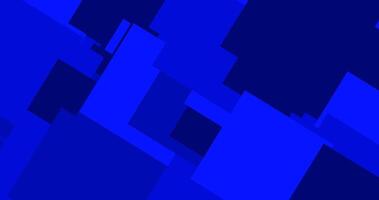 abstract blue geometric background with rectangles vector