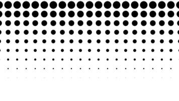 Halftone Dots Background - Vertical Transition Mask video