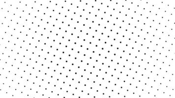 Halftone Dots Background - Circular Transition Mask video