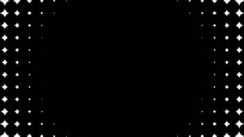 Halftone Dots Background - Circular Transition Mask video