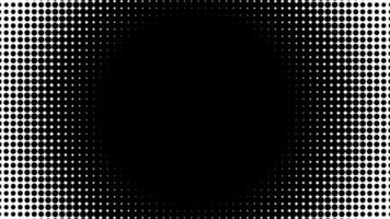 Halftone Dots Background - Circular Transition Mask video
