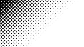 Halftone Dots Background - Slanting Transition Mask video