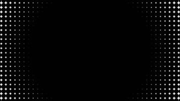 Halftone Dots Background - Circular Transition Mask video