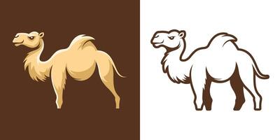 Camel Mascot Illustration vector