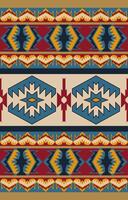 Seamless Aztec Carpet Navajo patterns for room decoration vector