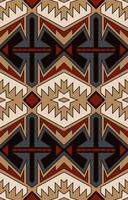Aztec seamless pattern Aztec cloth Ethnic boho ornament, ethnic ikat seamless pattern in tribal pattern with ethnic aztec geometric prints. vector