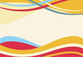 colorful fluid abstract background design vector