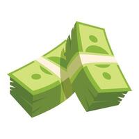 Stack of cash falling through the air creating motion blur effect vector