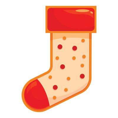 Christmas stocking waiting to be filled with gifts and treats