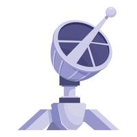 Large satellite dish exploring the unknown universe vector