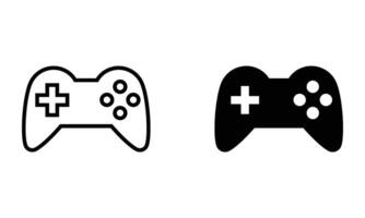 joystick game controller icon vector