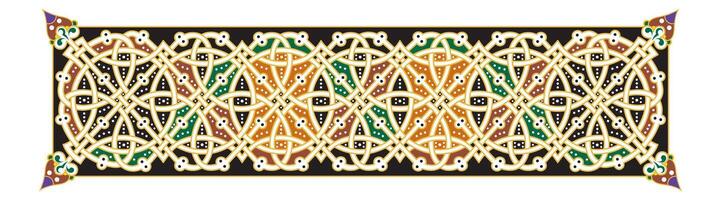 Vintage floral calligraphic floral vignette scroll corners ornamental design elements black and color set isolated illustration vector