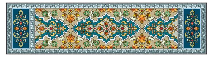 Vintage floral calligraphic floral vignette scroll corners ornamental design elements black and color set isolated illustration vector