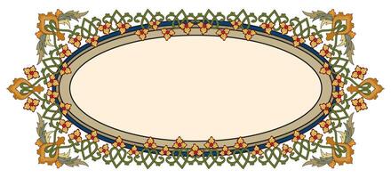 Vintage traditional realistic black and color frames set on white background isolated illustration vector