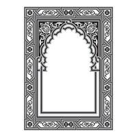 Vintage floral classic calligraphic retro vignette scroll frames ornamental design elements black and color set isolated vector