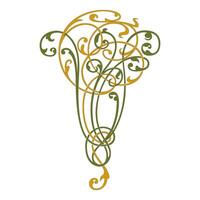 Line art frames and scroll elements. Floral linear border design elements. Flourishes Calligraphic ornaments. elements for wedding or Valentine day cards, invitation, flayer etc. vector