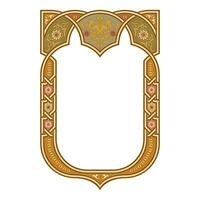 Vintage floral classic calligraphic retro vignette scroll frames ornamental design elements black and color set isolated vector
