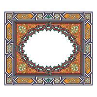 Vintage floral classic calligraphic retro vignette scroll frames ornamental design elements black and color set isolated vector