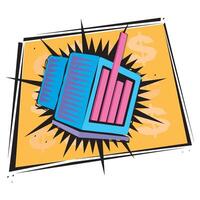 Computer clip art and illustrations with yellow background vector